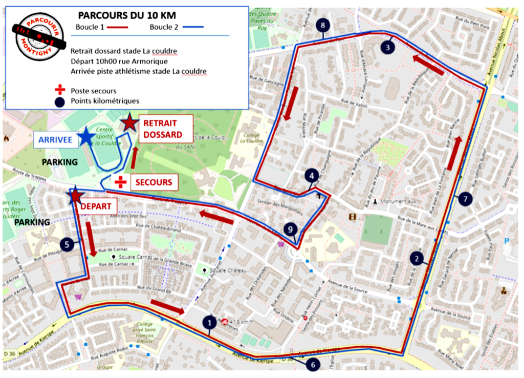 Parcourir Montigny Montigny Le Bretonneux